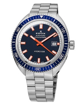 EDOX Hydro-sub Date Automatic 80128-3BUM-BUIO