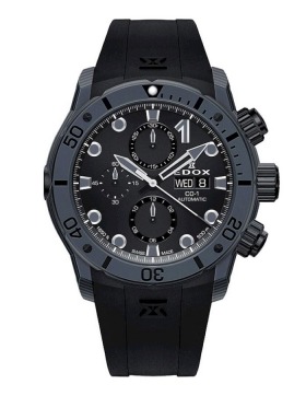 EDOX CO-1 Carbon Chrono Automatic 01125-CLNGN-NING