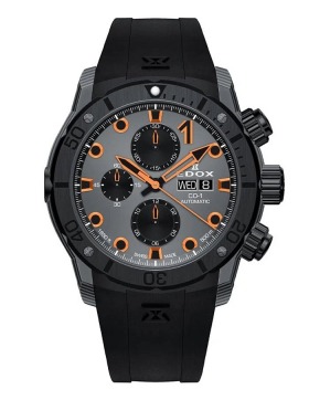 EDOX CO-1 Carbon Chrono Automatic 01125-CCN-GNO