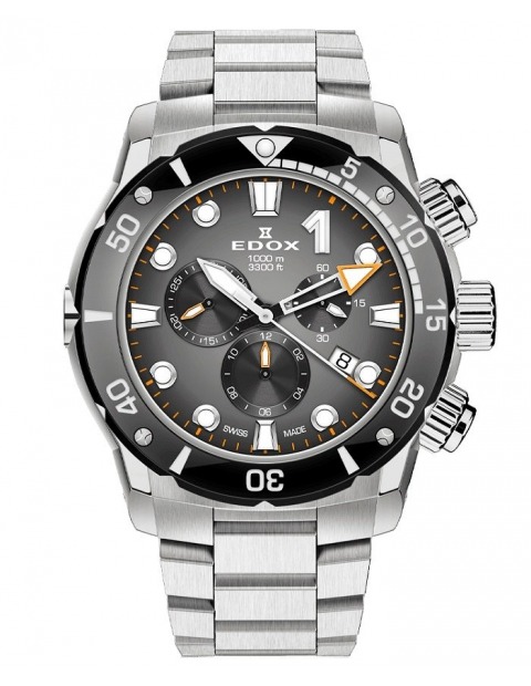 EDOX CO-1 Chrono Titanium 10242-TINM-GIDNO
