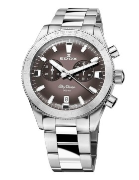 EDOX Skydiver Chrono Set 10116-3-GRIDN
