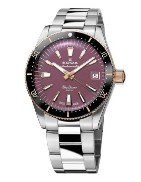 EDOX Skydiver Automatic Lady 80131-357RNRM-VIO