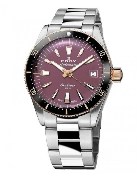 EDOX Skydiver Automatic Lady 80131-357RNRM-VIO
