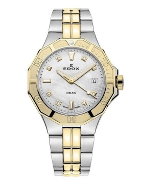 EDOX Delfin The Original Diver Lady Diamonds 53020-357JM-NADD