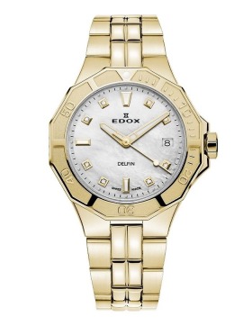 EDOX Delfin The Original Diver Lady Diamonds 53020-37JM-NADD