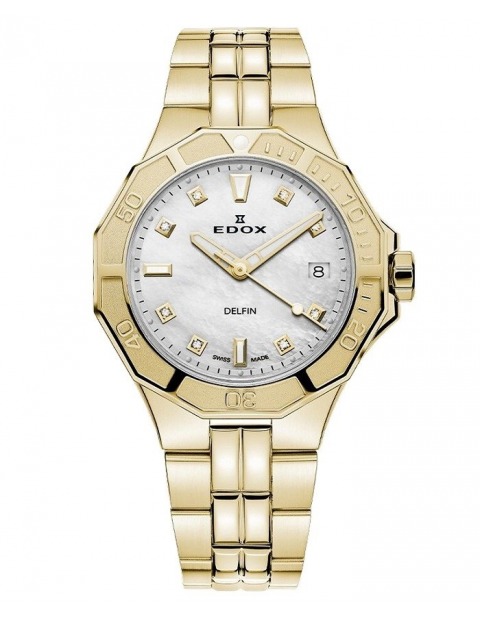 EDOX Delfin The Original Diver Lady Diamonds 53020-37JM-NADD