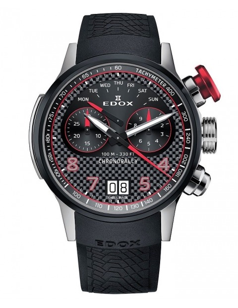EDOX Chronorally Titanium 38003-TINRO-CARO