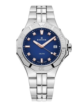 EDOX Delfin The Original Diver Lady Diamonds 53020-3M-BUDDR