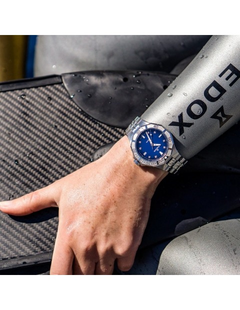 EDOX Delfin The Original Diver Lady Diamonds 53020-3M-BUDDR