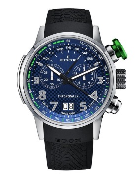 EDOX Chronorally Titanium 38001-TINV-BUV3