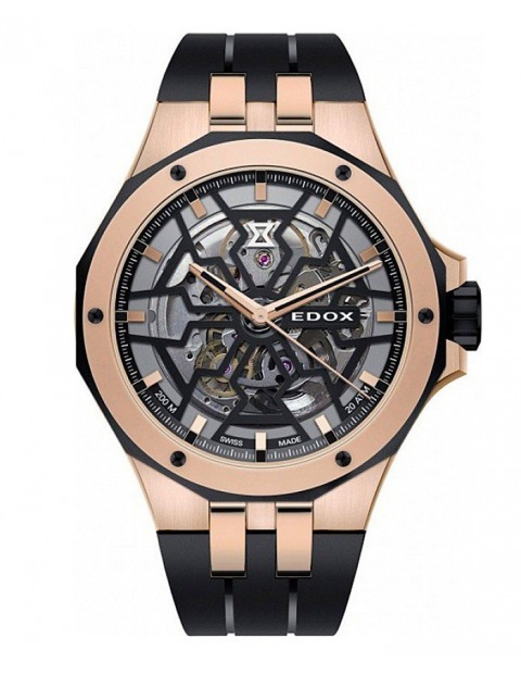 EDOX Delfin Mecano Skeleton 85303-357RN-NRN
