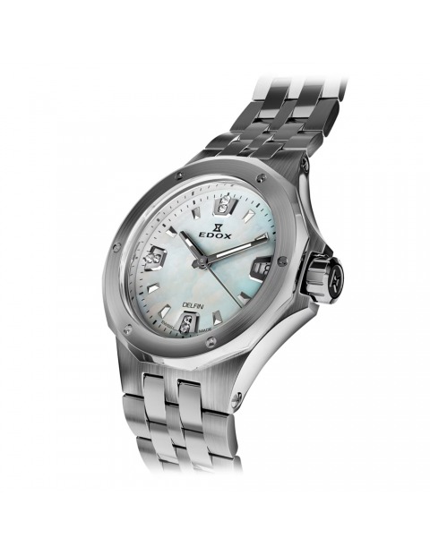 EDOX Delfin Diver Lady Diamonds 53100-3M-NAND