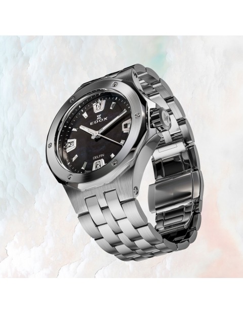 EDOX Delfin Diver Lady Diamonds 53100-3M-NANND
