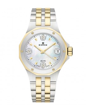 EDOX Delfin Diver Lady Diamonds 53100-357JM-NADND