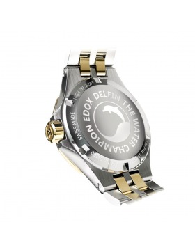 EDOX Delfin Diver Lady Diamonds 53100-357JM-NADND