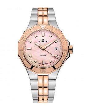 EDOX Delfin Diver Lady 53020-357RM-ROR