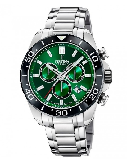 Festina Ceramic Chrono Swiss Made F20042/3