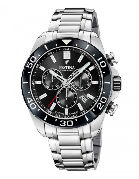 Festina Ceramic Chrono Swiss Made F20042/4