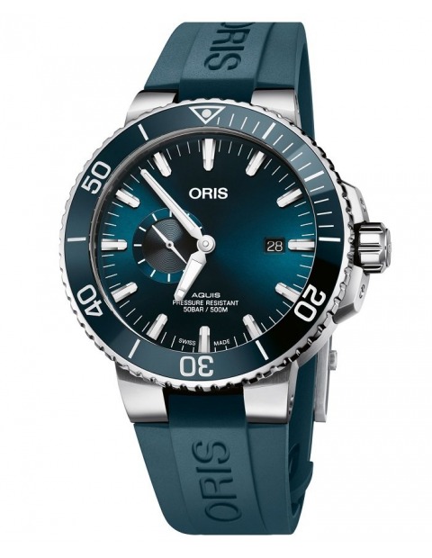 ORIS Aquis Small Second Date 01-743-7733-4155-07-4-24-69EB