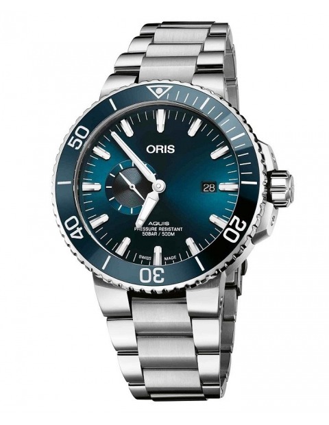 ORIS Aquis Small Second Date 01-743-7733-4155-07-8-24-05PEB