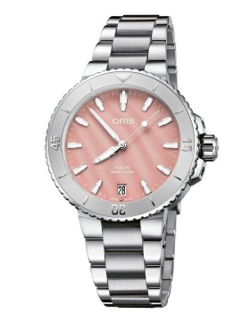 ORIS Aquis Date Lady 01-733-7770-4158-07-8-18-05P