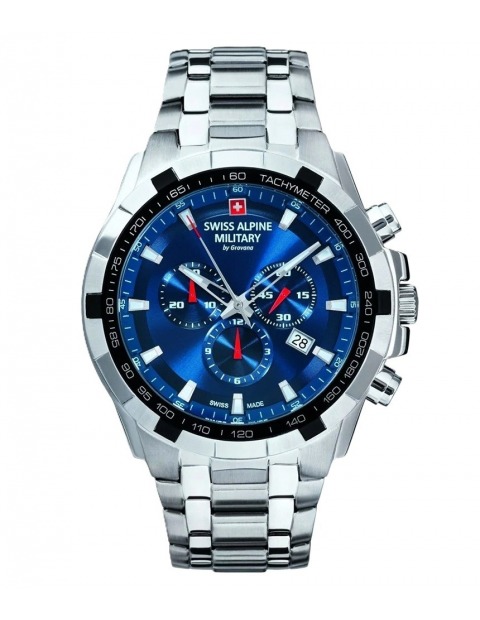 Swiss Alpine Military Star Fighter Chrono Sapphire SAM7043.9235