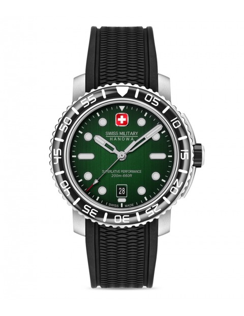 Swiss Military Hanowa Black Marlin Diver SMWGN0001707
