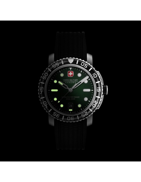 Swiss Military Hanowa Black Marlin Diver SMWGN0001707